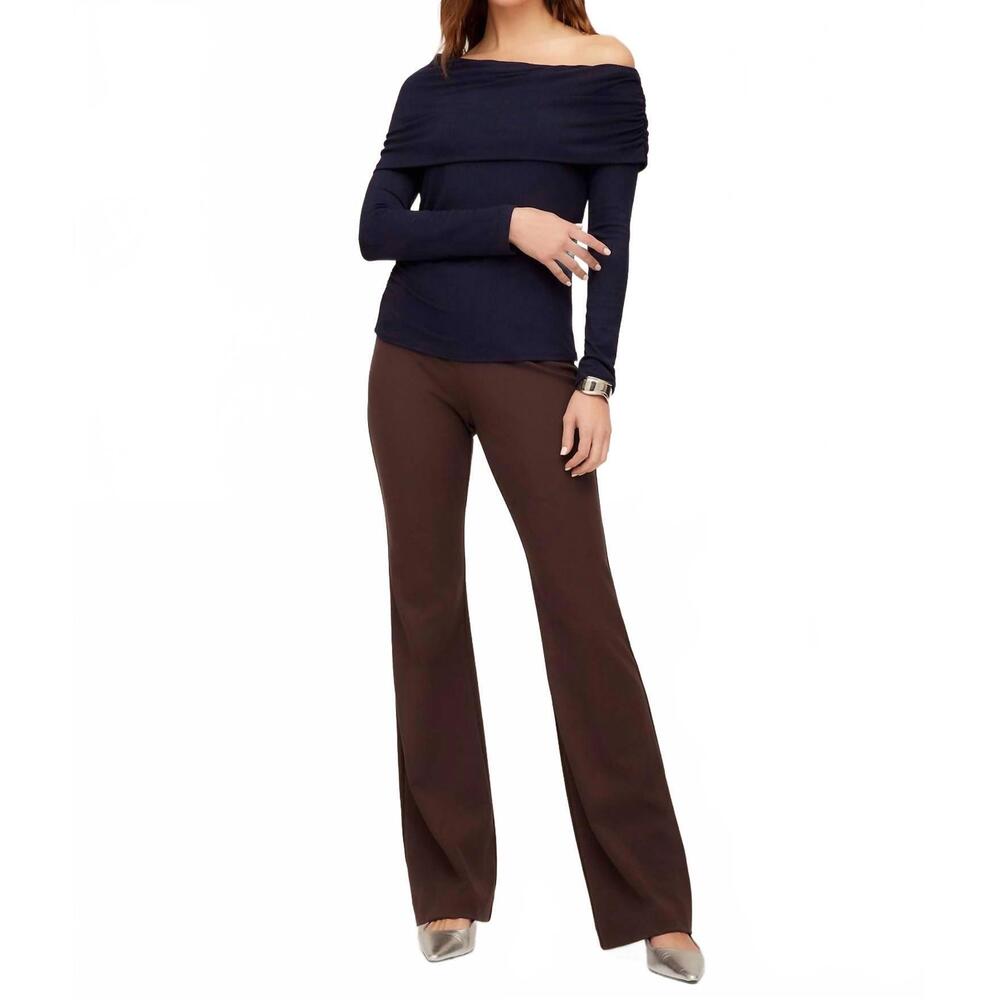 NEW FIFTEEN TWENTY city bootcut pants in brown